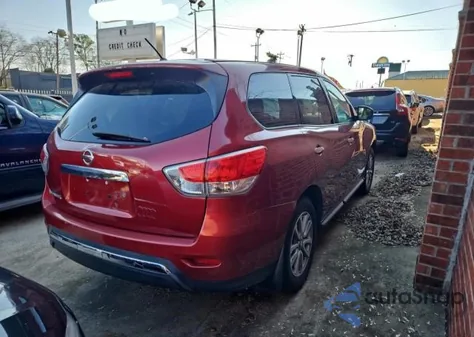 2014 Nissan Pathfinder S from USA, damaged, VIN 5N1AR2MN7EC728606